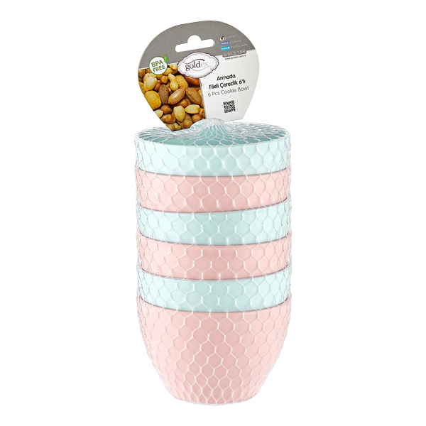 COOKIES BOWL ARMADA TRANSPARENT BAG & 6 PIECES 
