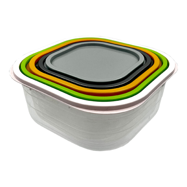 360, 800, 1500, 2500, 3800 ML PROBOX SQUARE  SET OF 5