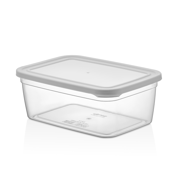GOLD 1500 ML RECTANGLE STORAGE BOX