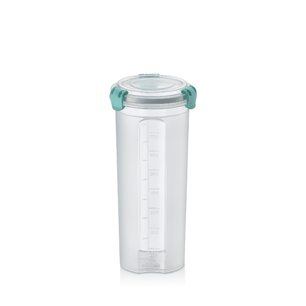 GOLD LEAKPROOF 750 ML ROUND STORAGE BOX