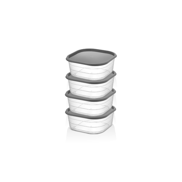 4X360 ML SQUARE PROBOX