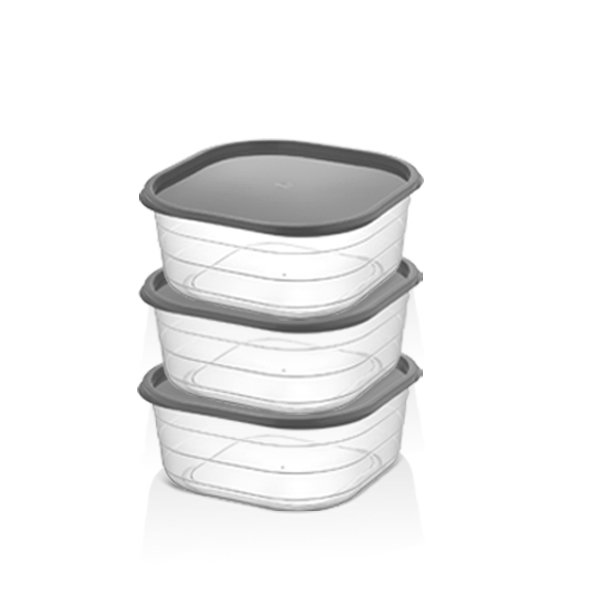 3X1500 ML SQUARE PROBOX